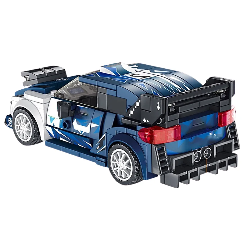 

666020 High-Tech Blocks Fiesta WRC Racing Sports Car Model Building Bricks Boys Assembly Toys for Children Gift