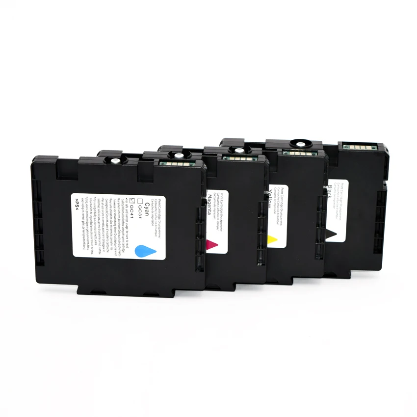 Пустой совместимый чернильный картридж GC41 с чипом для принтера Ricoh SG3110 SG 3110DN SG2100