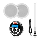 Морской Стерео аудио Bluetooth Радио FM-приемник Автомобильный MP3-плеер + 4 