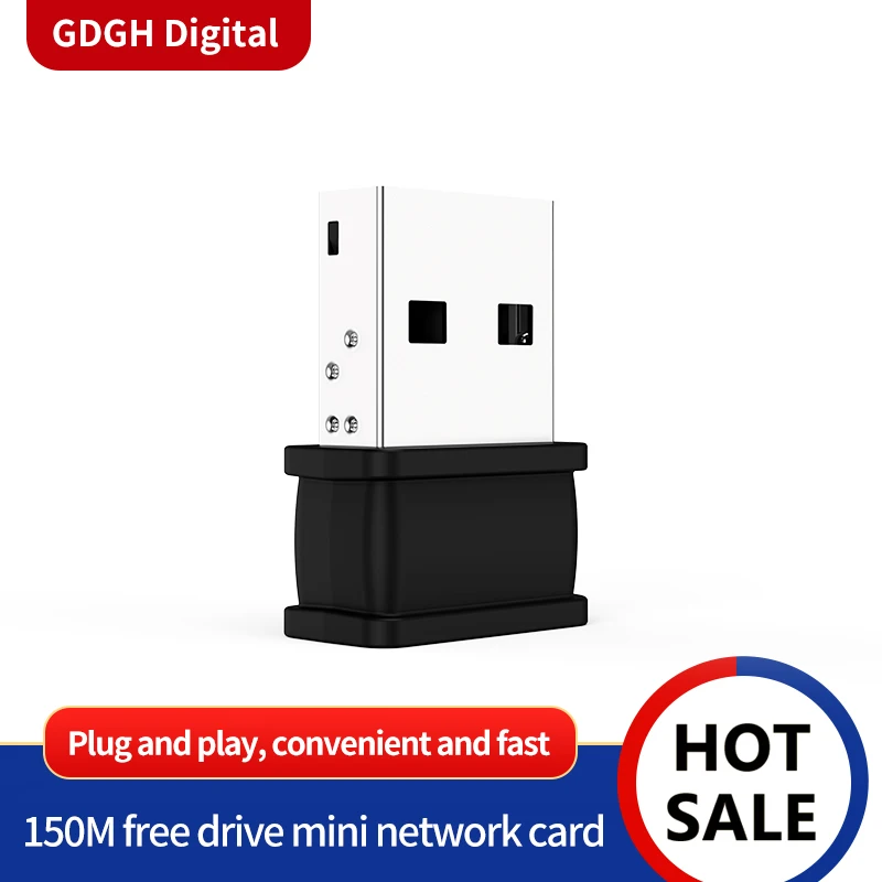 GLW311MI 150 Мбит/с Беспроводной usb адаптер сетевая карта настольный wifi Wi-Fi приемник 2 4