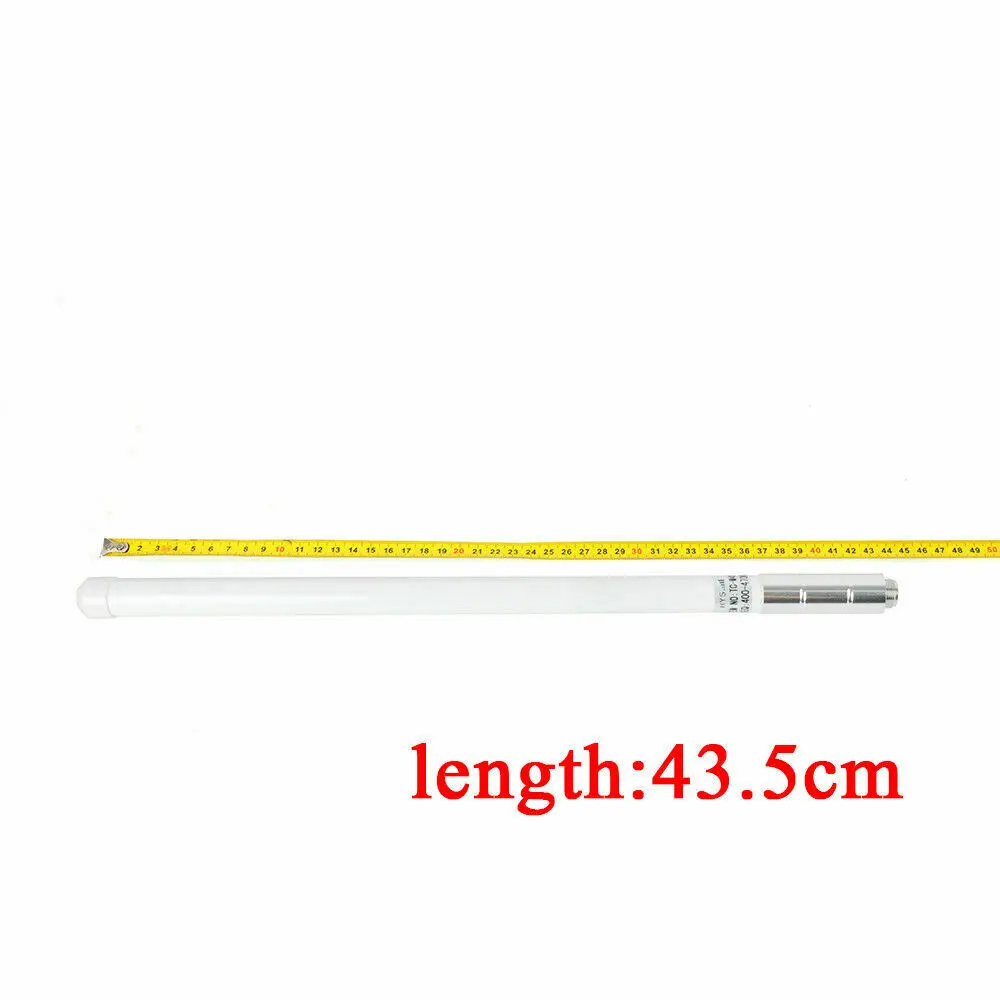 

HYS UHF 400-470MHz Fiberglass Antenna SO239 Connector 100W 2.5dBi Antenna For Ham Radio