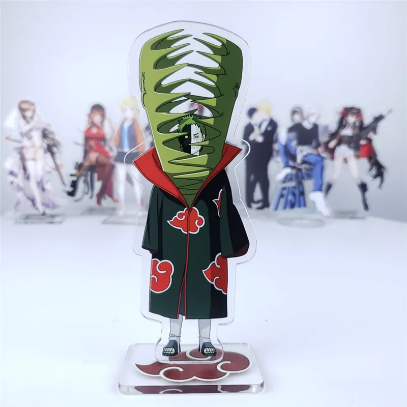 Наруто Акацуки фигурка аниме Pain Konan Zetsu Itachi Kisame Sasori Deidara акриловая кукла 15 см в подарок 3 шт. скидка 25