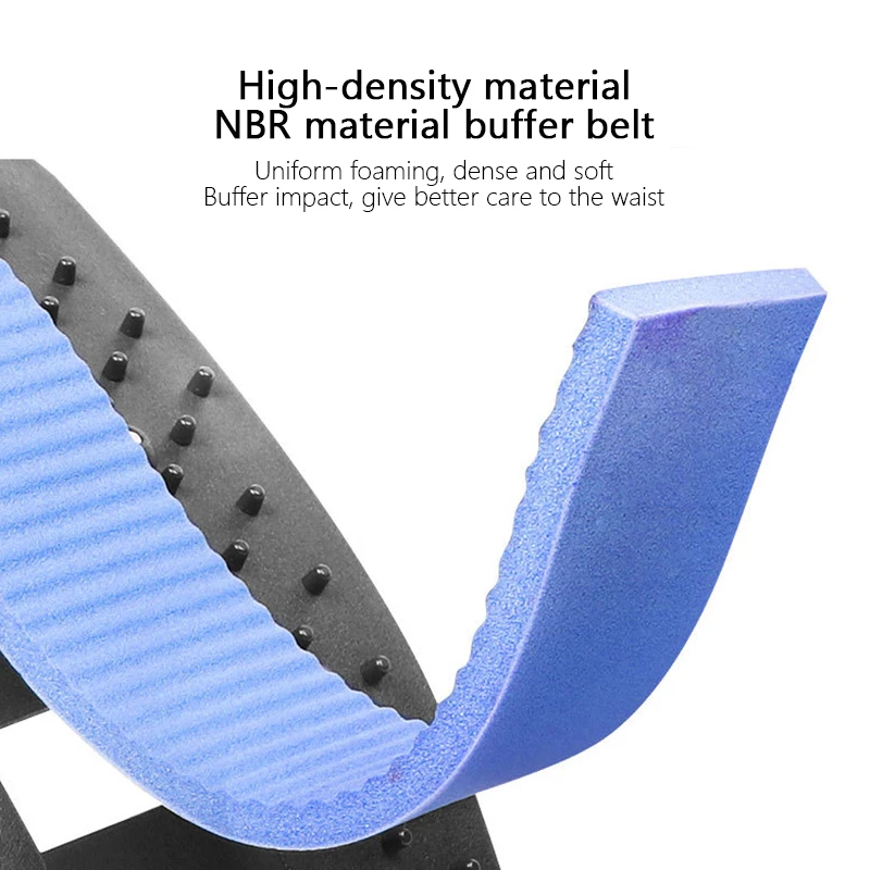 

Multi-Level Adjustable Back Massager Stretcher Waist Neck Stretch Fitness Lumbar Cervical Spine Support Pain Relief Relaxation
