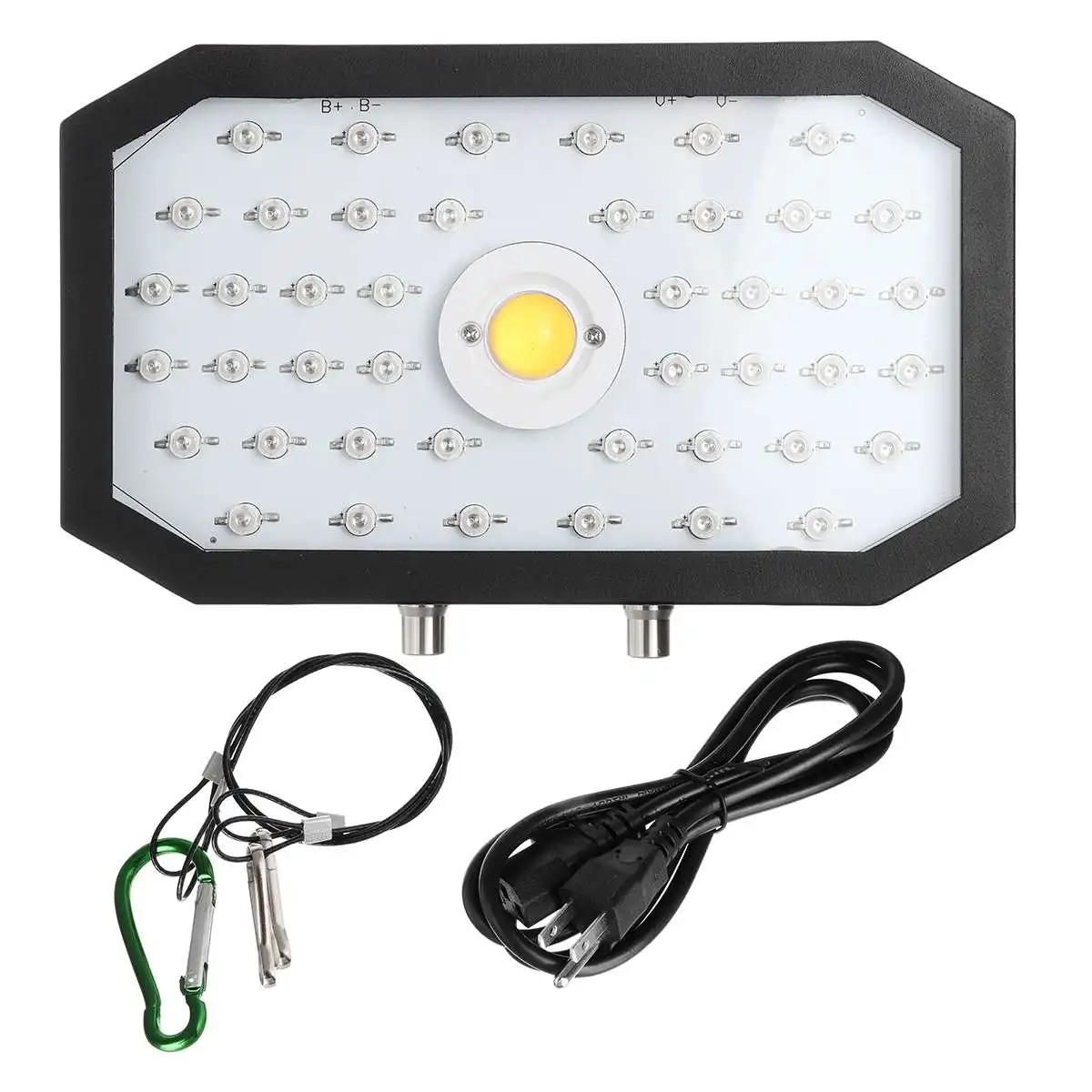 

LED Grow Light 1000w 1200W Full Spectrum Double Switch for Greenhouse Hydroponic Indoor Plants Veg and Flower withHumidity Meter
