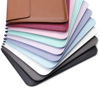 leather laptop bag 11 12 13 14 15 16 inch huawei case for macbook m1 air pro 2012 2021computer fabric sleeve cover accessories