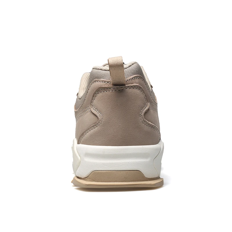 HUMTTO Light Running Shoes for Men Sneakers 2021 Outdoor Leather Luxury Designer Cushion Trainers Black Sport Casual Mens Shoes