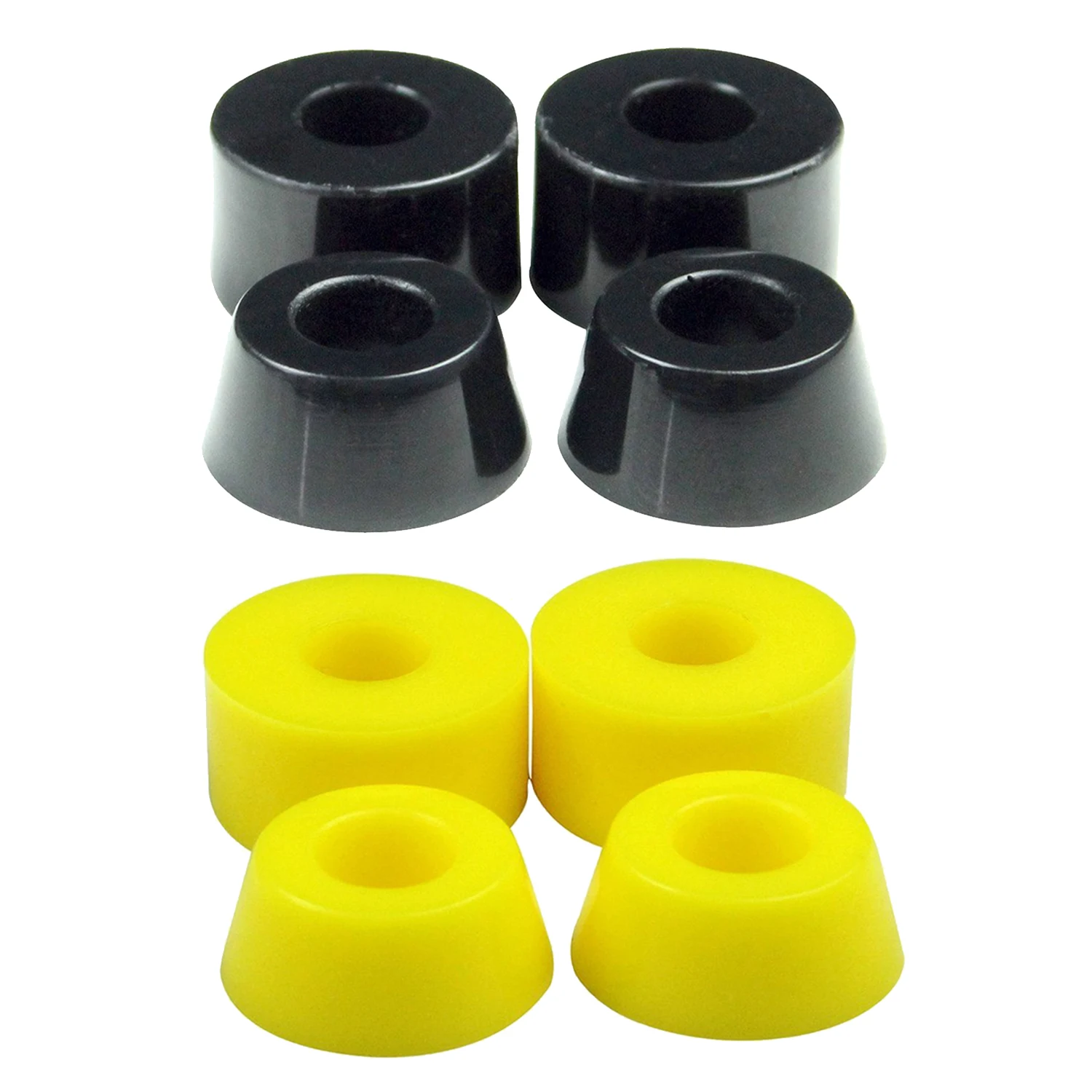 

4 шт. втулки для скейтборда Props feed tube 90A, желтые