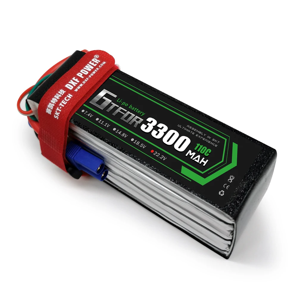 GTFDR 3300mAh 22.2V 110C-220C Литий-полимерный аккумулятор 6S XT60/DEANS/XT90/EC5 для дрона AKKU FPV грузовика четырехосного вертолета RC автомобиля самолета.