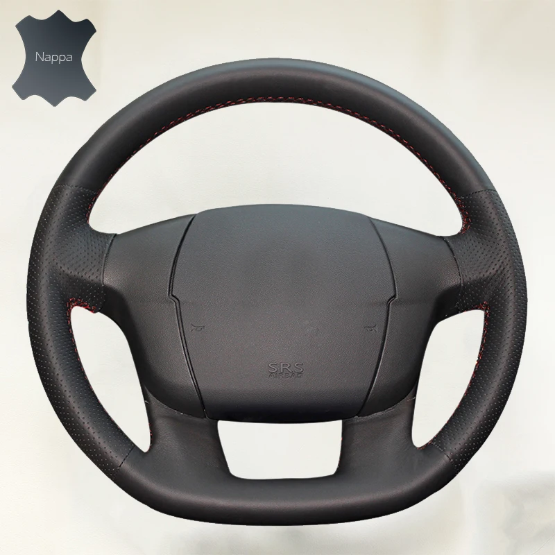 Оплетка на руль Citroen C4 C4L мягкая кожаная оплетка сделай сам аксессуары для салона