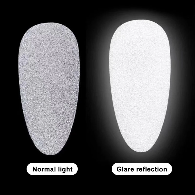 Nail Shiny powder Reflective High Refraction Glass Microsphere Reflective Pigment Luminous Nail Art Decoration Nail Art Tool Kit images - 6
