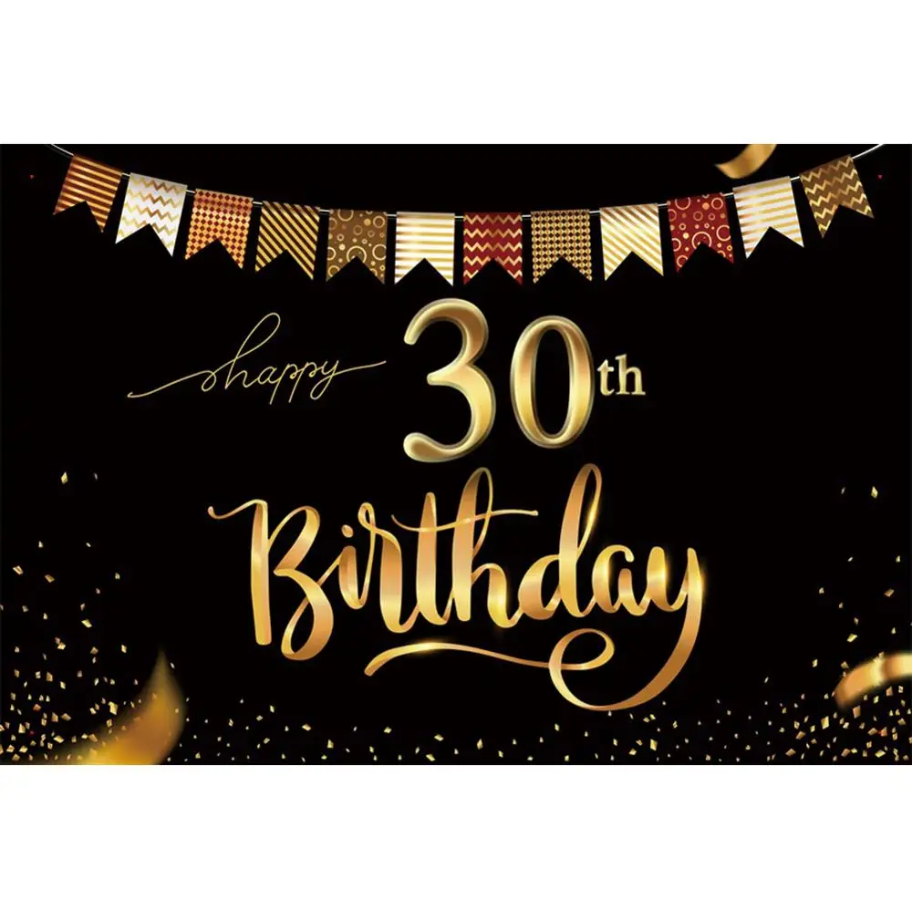 Yeele Happy 30 40 50 60 фон для фотосъемки на день рождения виниловые фоны заказ