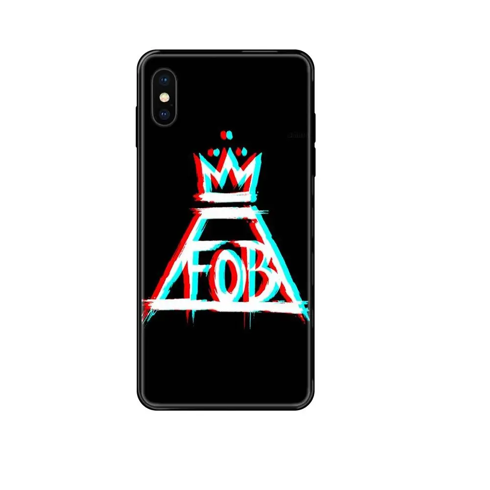 Мягкие чехлы Capa Core Music Band Fall Out Boy Fob черный для Xiaomi Mi Max Mix 2 3 2S 5X 6X CC9 CC9E Pro Note 10 Lite Ultra |
