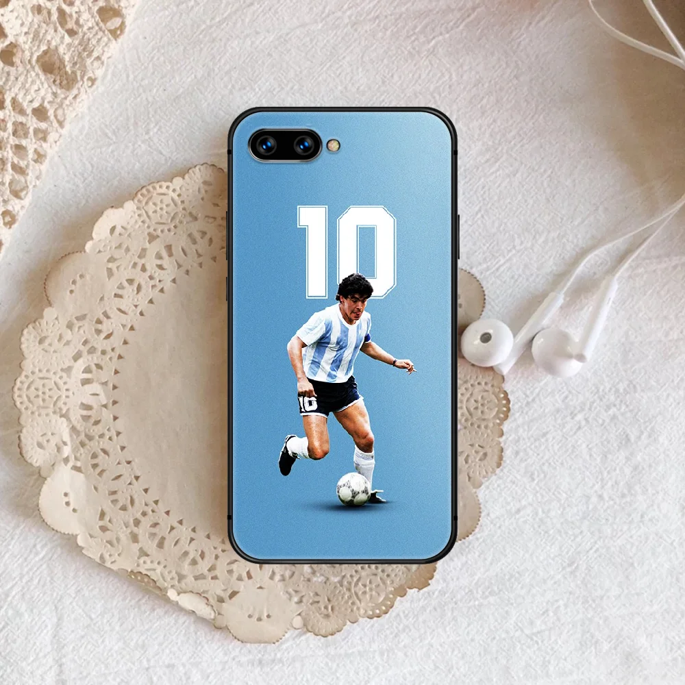 

Maradona Argentina Soccer 10 Phone Case Cover Hull For HUAWEI Honor 6A 7A 8 8A 8S 8x 9 9x 9A 9C 10 10i 20 Lite Pro black Funda