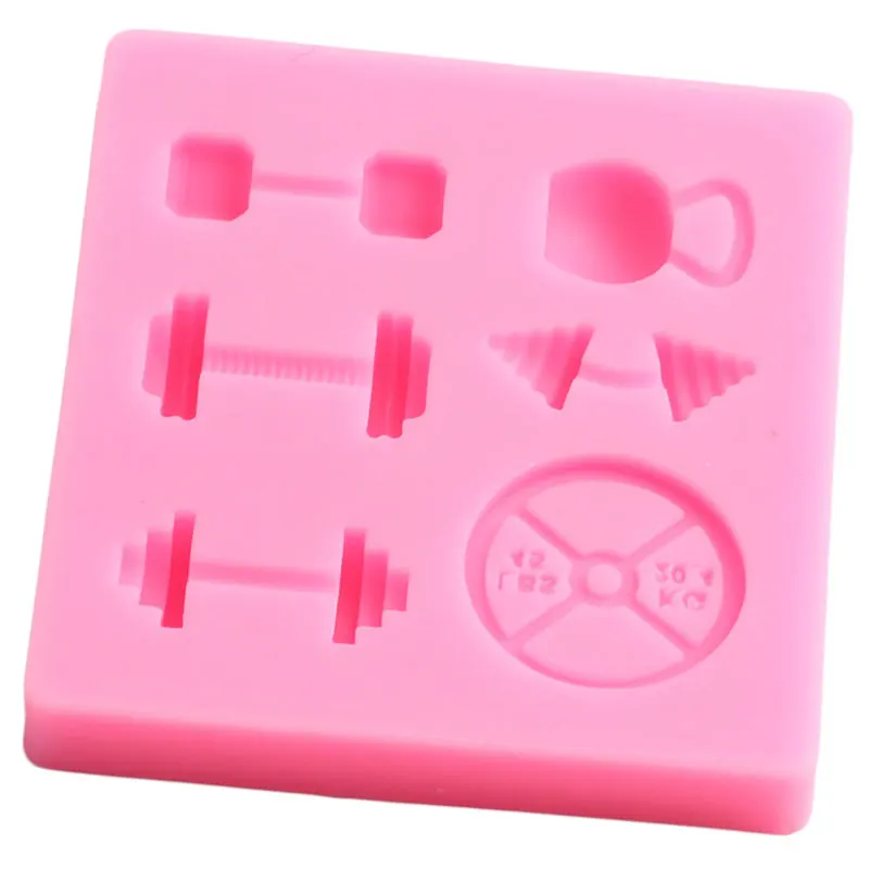 Силиконовые формы оборудование для спортивного зала Спорт гимнастического Fondant