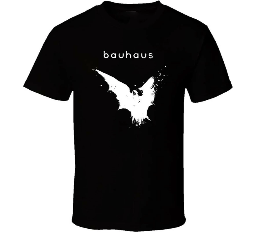 Bauhaus Bela Lugosi Античная ретрорубашка черная белая футболка Мужская Бесплатная