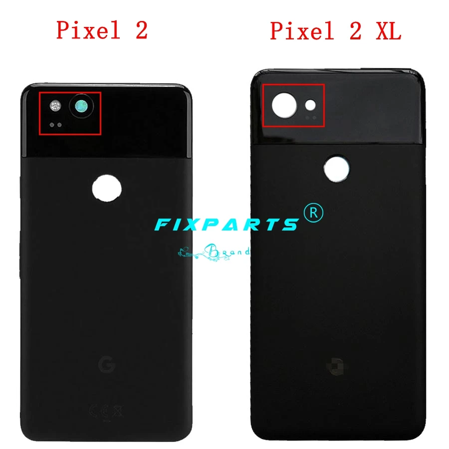 Google Pixel2 XL задняя крышка батареи Дверь Задняя стеклянная чехол 6 0 &quotзапасные