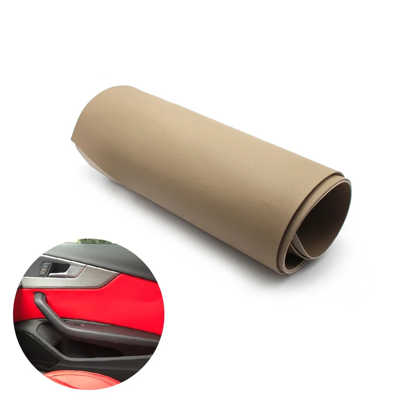 

For Audi A4 2017 2018 4PCS Car Door Handle Panel Microfiber Leather / Suede Cover Decor