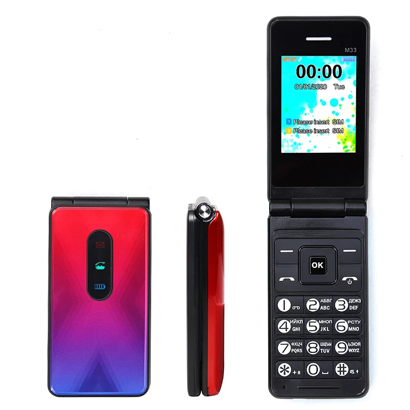 Мобильный телефон-раскладушка, мобильный телефон дюйма, GSM, MP3, MP4, FM-радио, видеоплеер, фонарик, кнопочный, дешевый, русская клавиатура | Мобильные телефоны и аксессуары | АлиЭкспресс