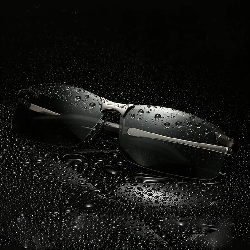 Поляризованные солнцезащитные очки HD для вождения из сплава с ночным видением