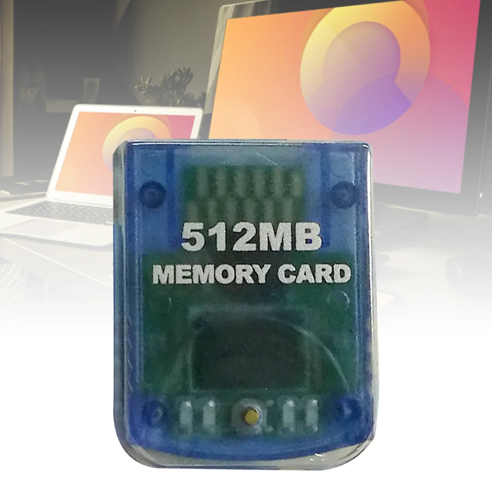 Карта памяти 512 Мб для Nintendo Wii Game Cube синий цвет быстрая доставка | Электроника