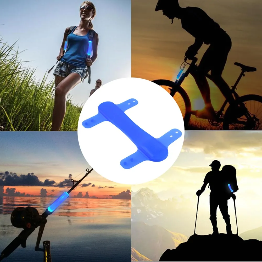 Силиконовые ремни безопасности предупреждающие огни ошейник для собаки