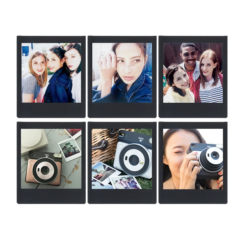 Новинка 10 50 листов пленка Fujifilm Instax Square фотопленка с черным краем для Fuji SQ 20 6