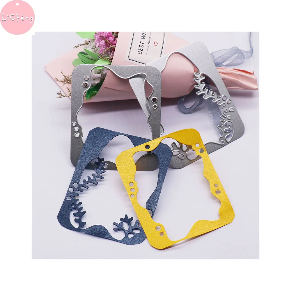 Трафарет металлический высекальный для Скрапбукинг DIY папки тиснения Fustelle