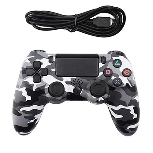wired Pattern 3 WUIYBN PS4 Геймпад контроллер USB проводной джойстик для SONY Dualshock 4 Playstation 4 игровой автомат консоль - Цвет: wired Pattern 3