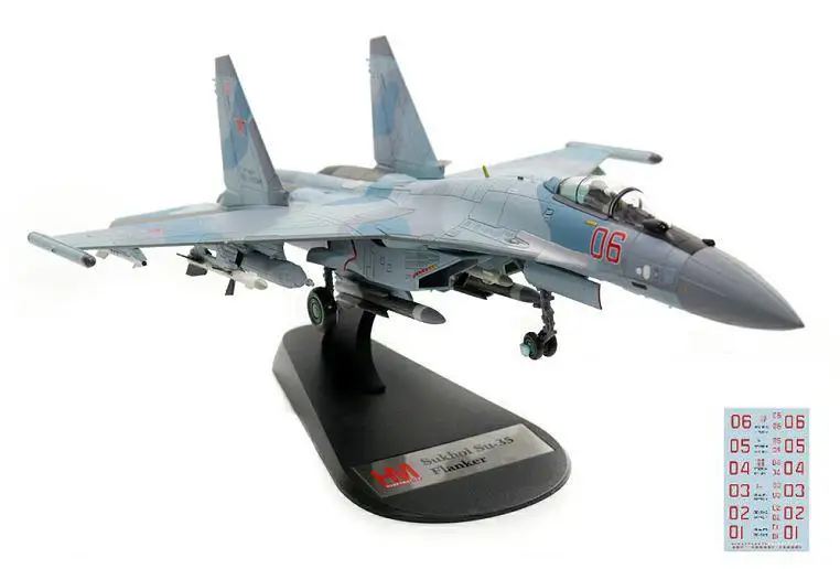 HOBBY MASTER Su-35S Flanker E Red 06 российские ВВС Латакия 2016 1/72 модель самолета литья под