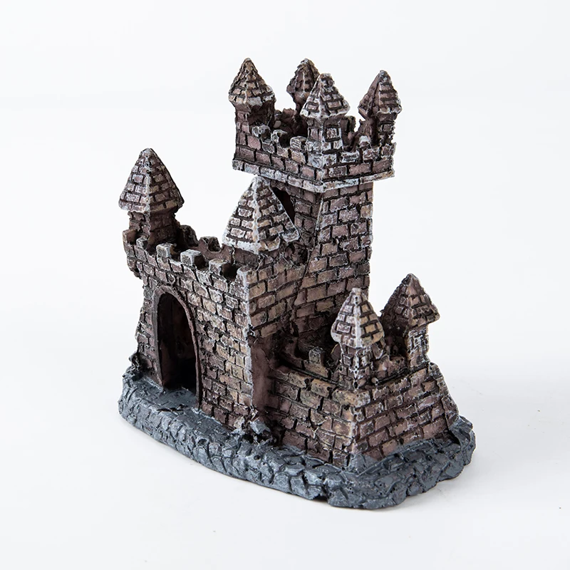 

Aquarium Resin Castle Fish Tank Decorations Fish Tank Accessories Decoration