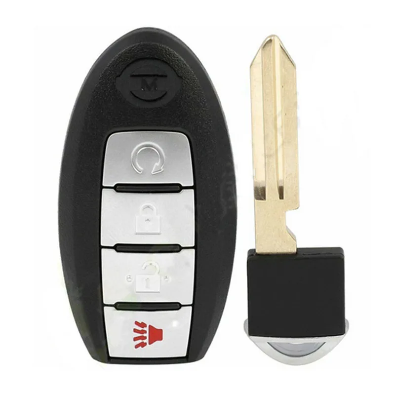 

DIYKEY 433.92MHz 4A Chip for Nissan Rogue 2017-2018 Remote Control Smart Key Fob FCC: KR5S180144106, Continental NR: S180144109