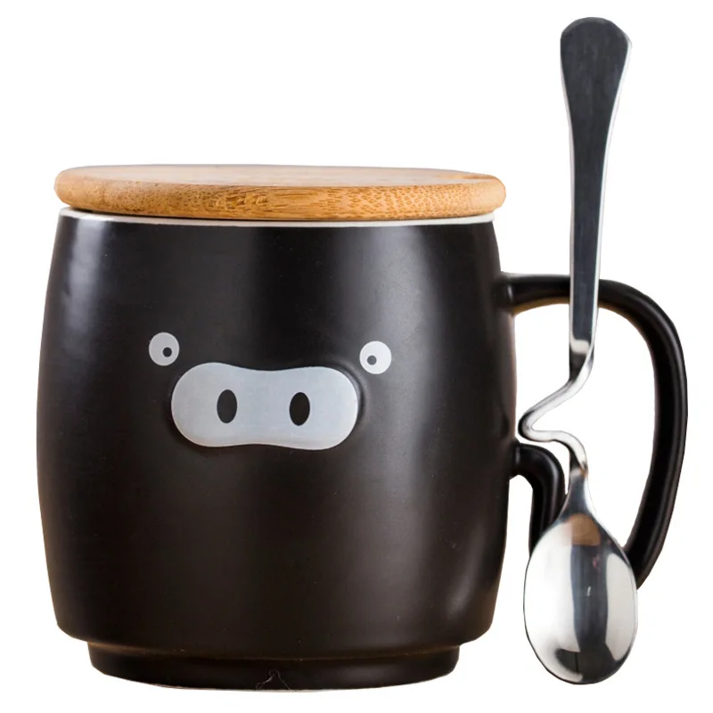 Творческий модные кружка для кофе с молоком милых девочек керамическая чашка