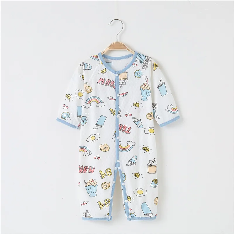 2021 сезон: весна лето комбинезон для детей Для мальчиков и маленьких девочек