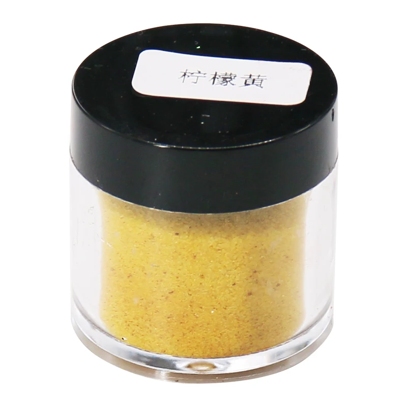 Пигмент для окрашивания ткани лимонно-желтый 10 г одежды перьев бамбука яиц и