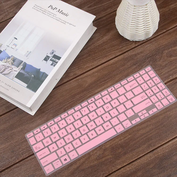 Силиконовая защита для клавиатуры ноутбука кожного покрова ASUS Zenbook флип 15 Q507IQ Q507