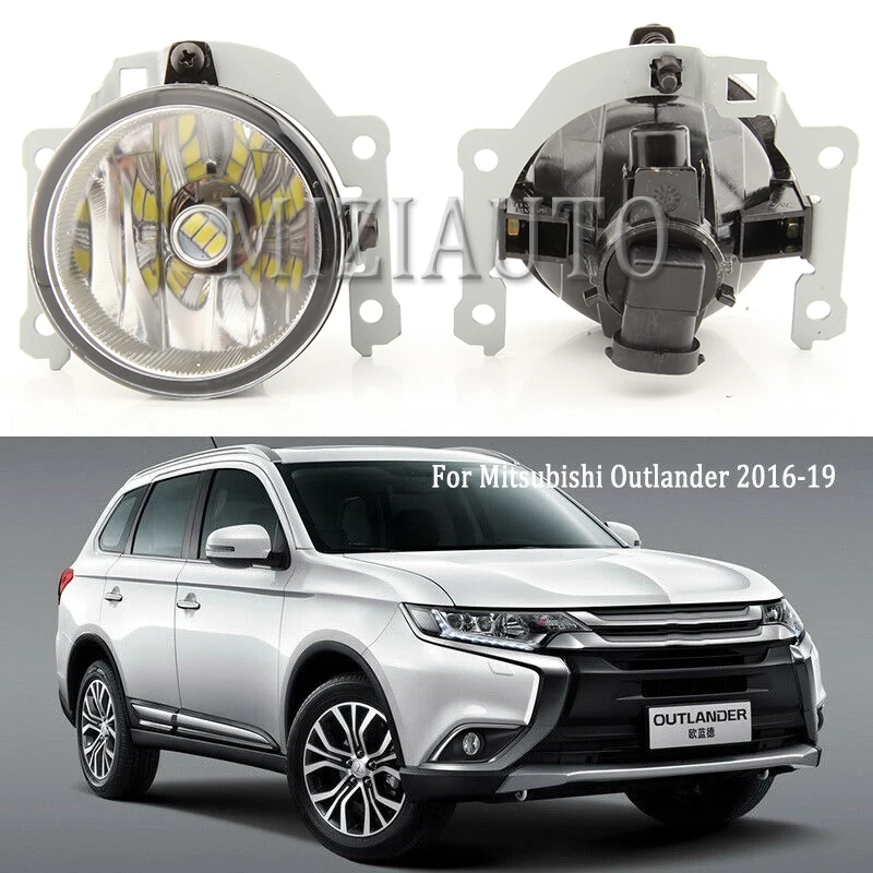 MIZIAUTO светодиодный автомобильный передний противотуманный светильник s для Mitsubishi