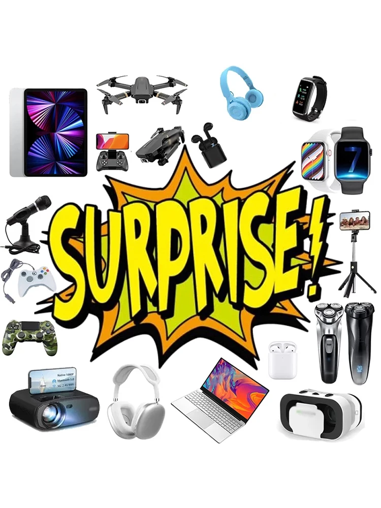 

100% Winning Lucky Mistery Box Most Popular New Surprise Gift Random Item Electronic Digital Mystery Box 2022 Christmas Gift