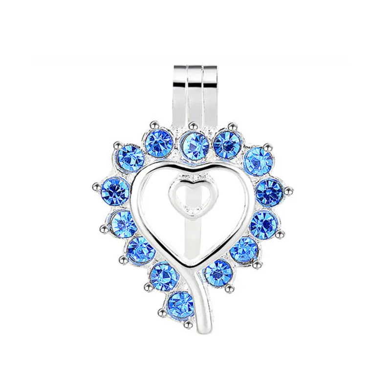 10 шт. Яркая Серебряная Фотолюминесцентная подвеска в виде клетки ароматерапия