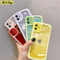 fashion cute frame silicone phone case for iphone 11 pro max xr xs max 8 7 plus 6 11 shockproof tpu cover for huawei p20 p30 pro