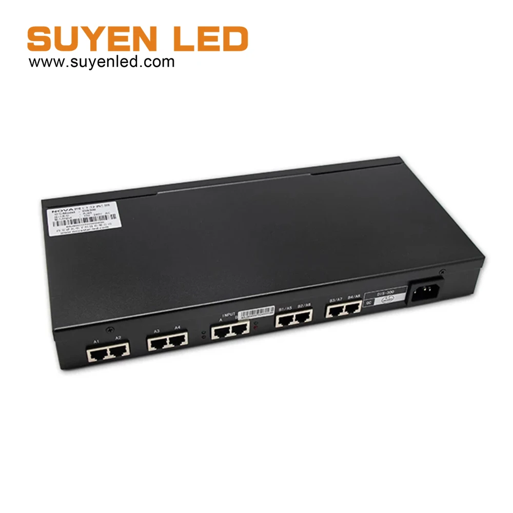 Лучшая цена NovaStar DIS-300 разветвитель порта Ethernet со светодиодный ным экраном