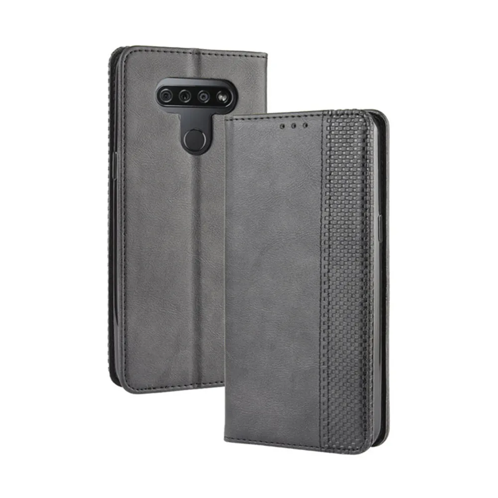 Чехол-книжка с магнитной застежкой из искусственной кожи для LG K51 Q51 K 51 Q LGK51 LGQ51