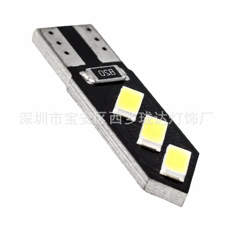 

Светодиодное декодирование T10 6smd5630 лампа номерного знака, боковая лампа, фонарь, аксессуары для автомобиля 12 В, автомобисветильник пы, распр...