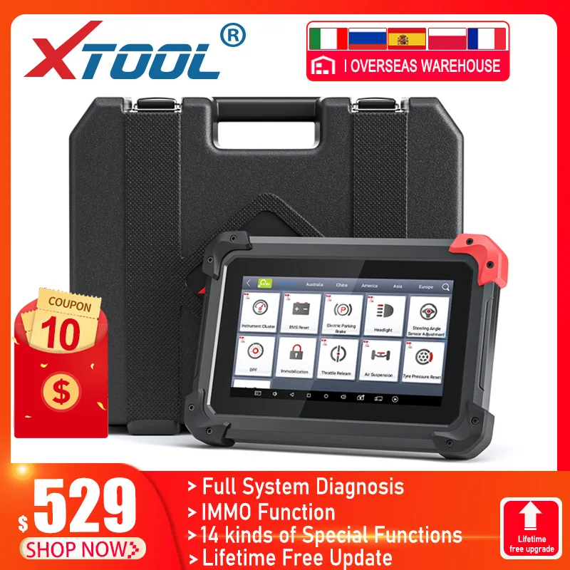 Диагностические инструменты для полной системы XTOOL EZ400 PRO автомобильный