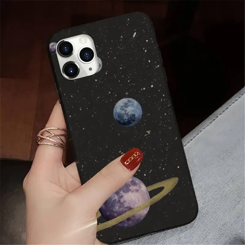 

Starry Universe Phone Case for iPhone 7 8 11 12 Pro X XS Max XR Samsung A S 10 20 50 Plus pro funda