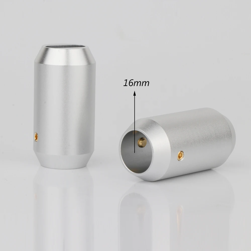 4Pcs AL1608 Speaker Wire Pants Bi-Wire Assembly Pack Y Boot speaker cable splitter 1 to 4 Bi-wire Cable Pants