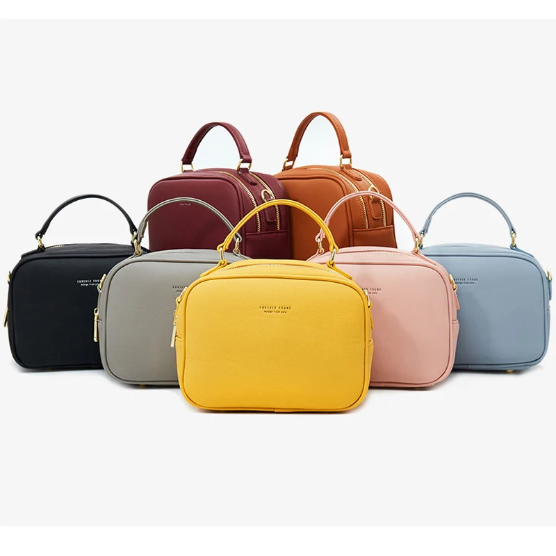 brand designer handbag for women soft pu leather women shoulder messenger crossbody bags female bolsa ladies sac hand bags hot free global shipping