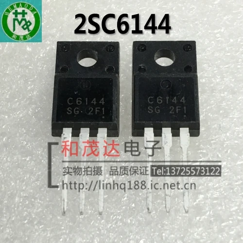 Оригинальный Новый 5 шт./2SC6144 C6144 TO 220F TO220F|Регуляторы напряж./стабилизаторы| |