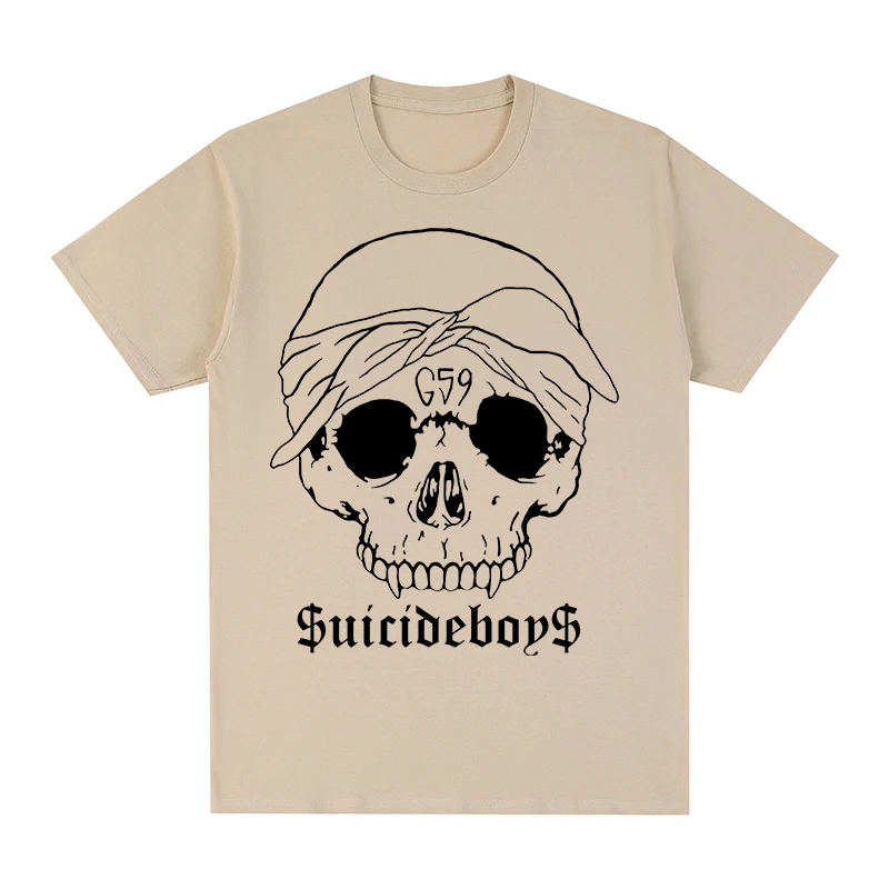 Футболка Мужская/женская с черепом из suiciboys $ uicideboy | Мужская одежда