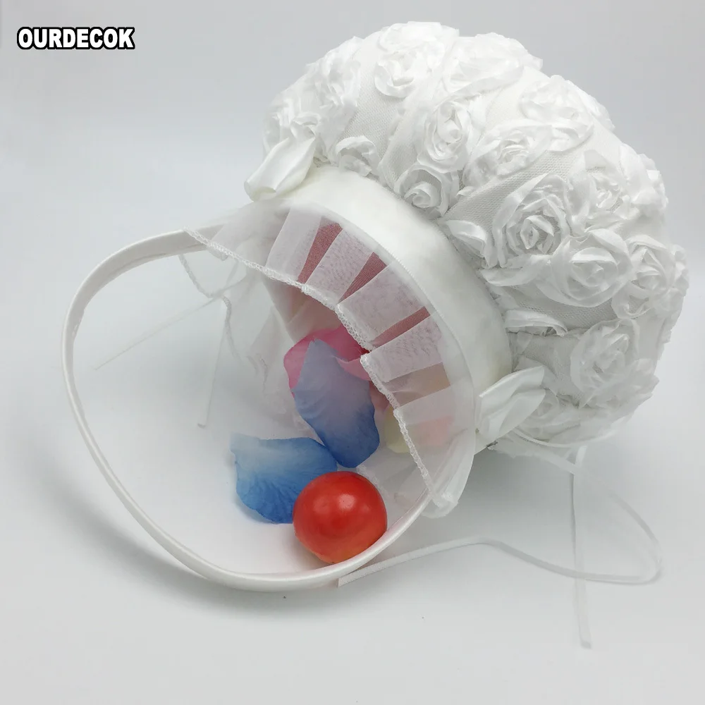 4 шт./лот белое украшение в виде цветов Свадебная Гостевая книга набор ручек