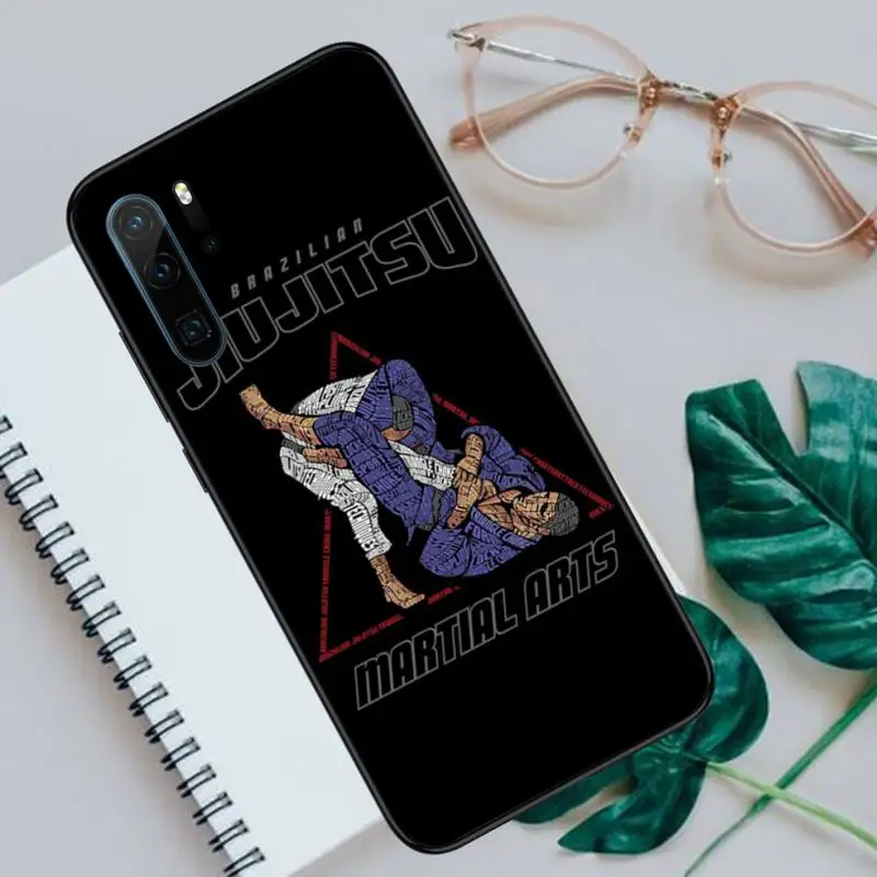 

BJJ Brazilian Jiu Jitsu Phone Cases For Huawei P40 P20 P30 lite Pro P Smart 2019 Mate 40 20 10 Lite Pro Nova 5t